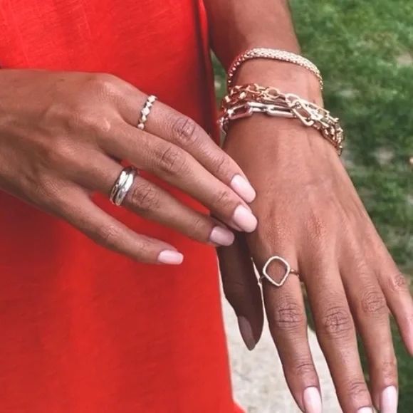 MONICA VINADER Jewelry Monica Vinader Riva Diamond Hoop Ring